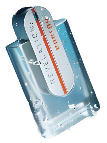 Frasco de Revelation Energy, de Pierre Cardin