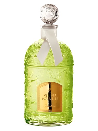 Frasco de Vetiver Pour Elle, de Guerlain