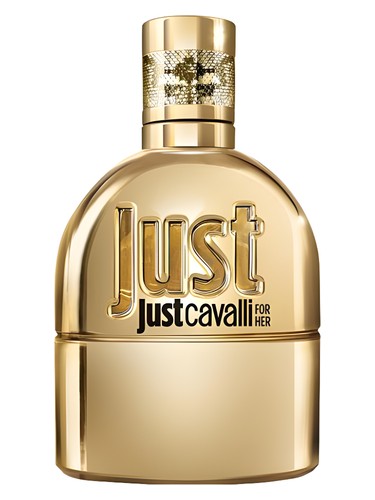 Frasco de Just Cavalli Gold for Her, de Roberto Cavalli