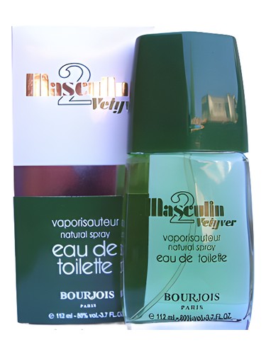 Frasco de Masculin 2 Vetyver, de Bourjois