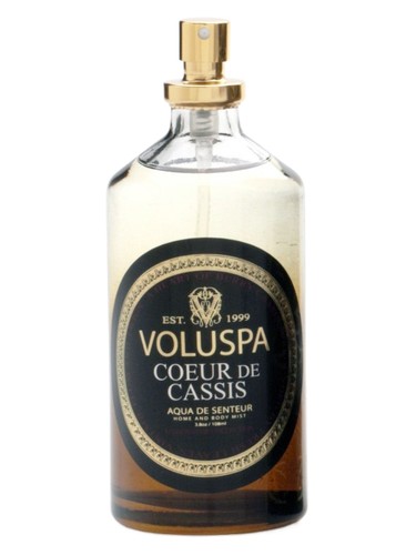Frasco de Coeur de Cassis, de Voluspa