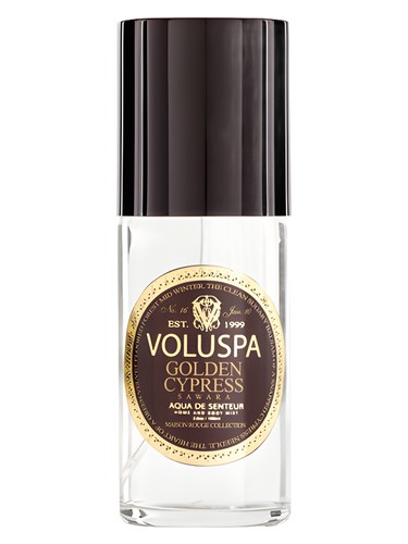 Frasco de Golden Cypress Sawara, de Voluspa