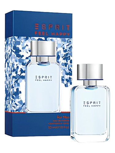 Frasco de Feel Happy for Men, de Esprit