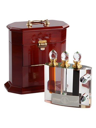 Frasco de Amiri Collection, de Al Haramain Perfumes
