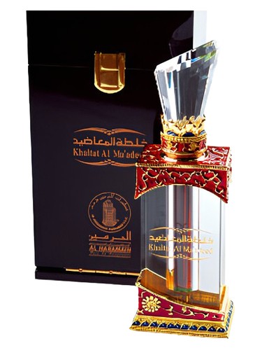 Frasco de Khaltat Al Ma'adeed, de Al Haramain Perfumes
