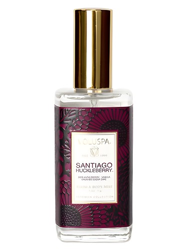 Frasco de Santiago Huckleberry, de Voluspa