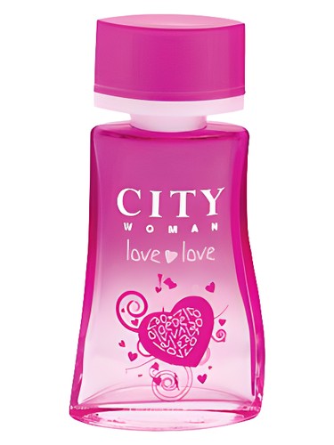Frasco de Love Love, de City Parfum