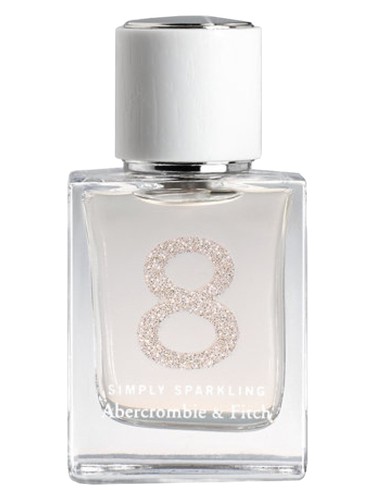 Frasco de 8 Simply Sparkling, de Abercrombie & Fitch