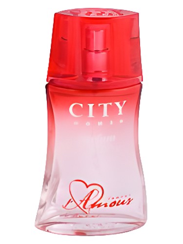 Frasco de L'Amour, de City Parfum