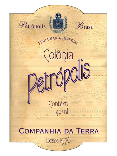 Frasco de Colonia Petropolis, de Companhia da Terra