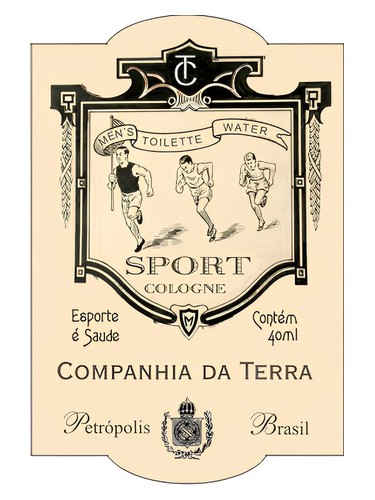 Frasco de Sport Cologne, de Companhia da Terra