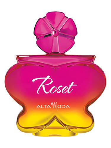 Frasco de Roset, de Alta Moda