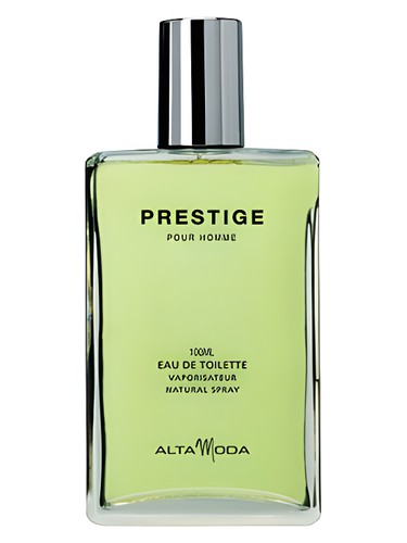 Frasco de Prestige pour Homme, de Alta Moda