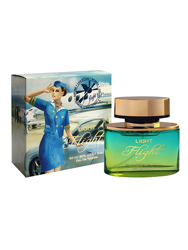Frasco de Light Flight, de Apple Parfums