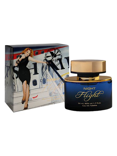 Frasco de Night Flight, de Apple Parfums