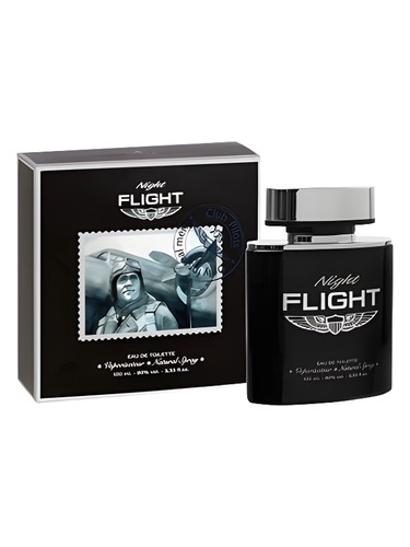 Frasco de Night Flight, de Apple Parfums