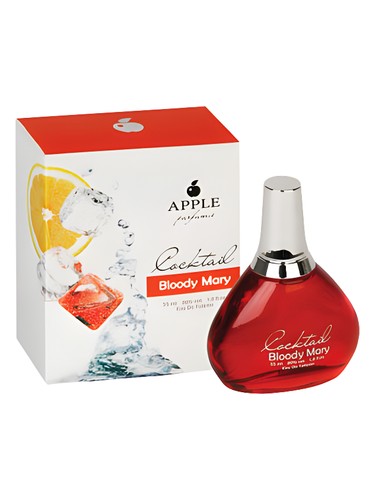 Frasco de Bloody Mary, de Apple Parfums