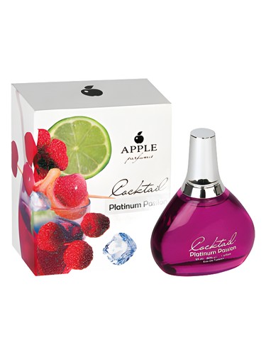Frasco de Platinum Passion, de Apple Parfums