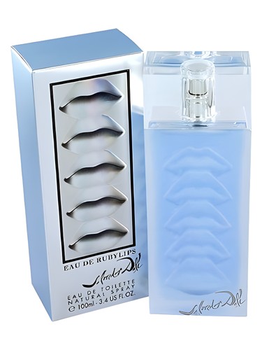 Frasco de Eau de RubyLips — Salvador Dali