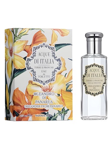 Frasco de Oleandro di Panarea, de Acque di Italia