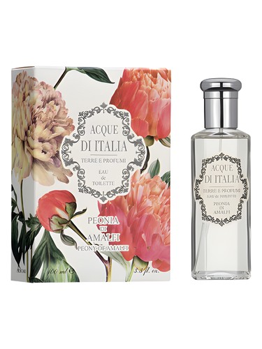 Frasco de Peonia di Amalfi, de Acque di Italia