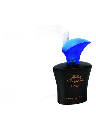 Frasco de Blue Madam Noir, de Apple Parfums