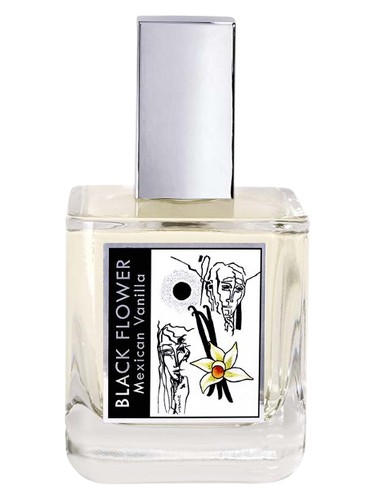 Frasco de Black Flower Mexican Vanilla — Dame Perfumery