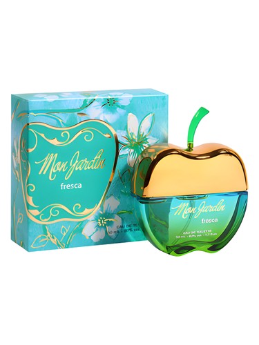 Frasco de Mon Jardin Fresca, de Apple Parfums