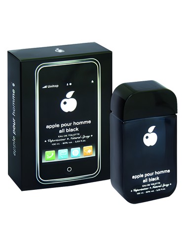 Frasco de Apple Pour Homme All Black, de Apple Parfums