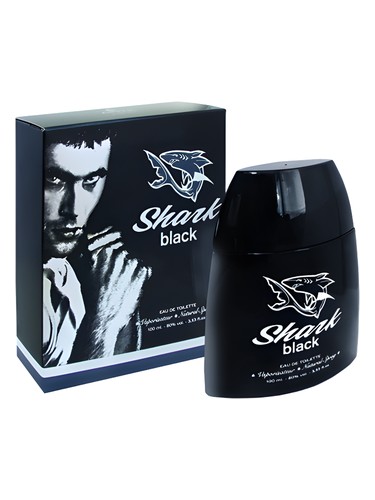 Frasco de Shark Black, de Apple Parfums