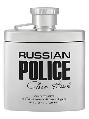 Frasco de Russian Police Clean Hands, de Sergio Nero
