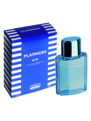 Frasco de Platinum Air, de Royal Cosmetic
