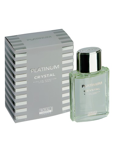 Frasco de Platinum Crystal, de Royal Cosmetic
