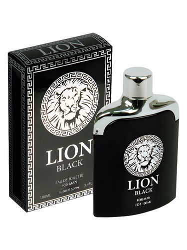 Frasco de Lion Black, de X-Bond