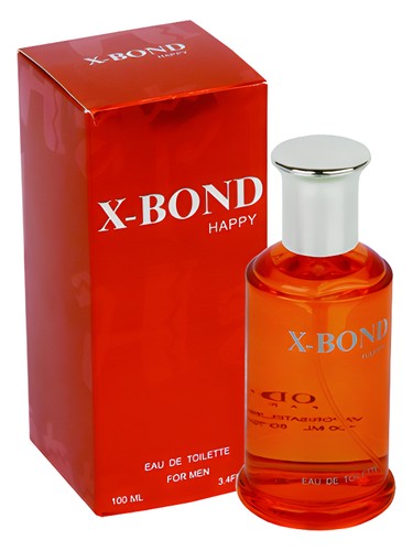 Frasco de X-Bond Happy, de X-Bond
