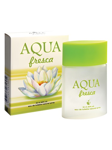 Frasco de Aqua Fresca, de Apple Parfums