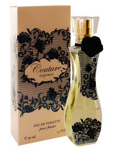 Frasco de Couture Organza, de Apple Parfums