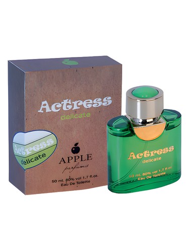 Frasco de Actress Delicate, de Apple Parfums