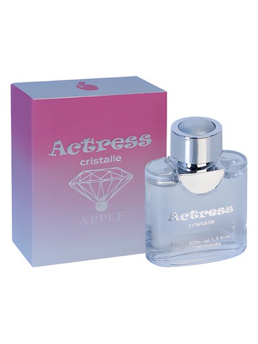 Frasco de Actress Cristalle, de Apple Parfums