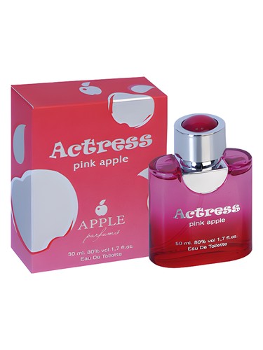 Frasco de Actress Pink Apple, de Apple Parfums