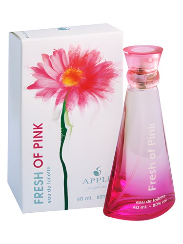 Frasco de Fresh of Pink, de Apple Parfums