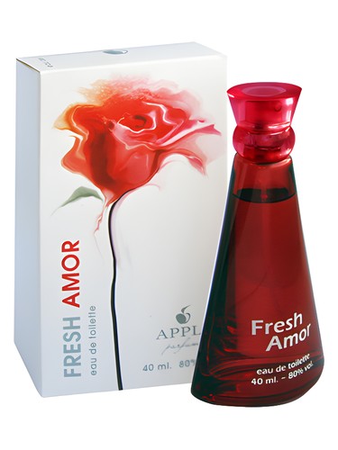Frasco de Fresh Amor, de Apple Parfums