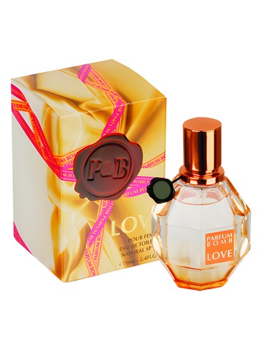 Frasco de Parfum Bomb Love, de X-Bond