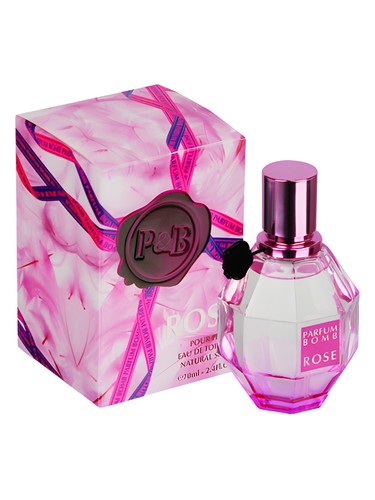 Frasco de Parfum Bomb Rose, de X-Bond