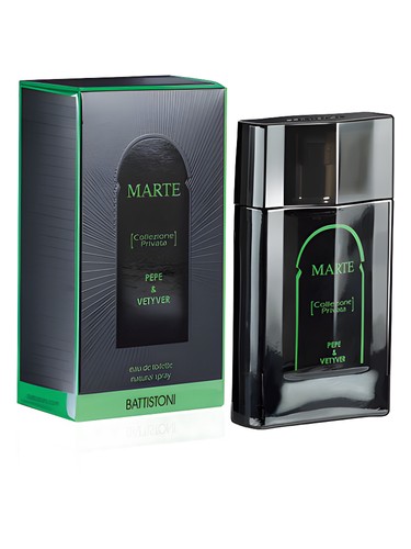 Frasco de Marte Collezione Privata Pepe & Vetyver, de Battistoni