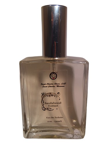 Frasco de Sandalwood Extract, de Saint Charles Shave