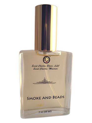 Frasco de Smoke and Beads, de Saint Charles Shave
