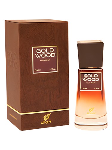 Frasco de Gold Wood, de Afnan
