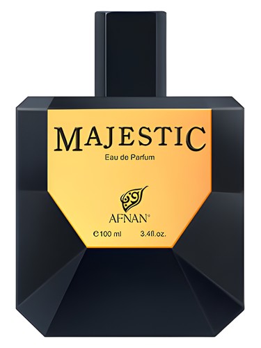 Frasco de Majestic Black, de Afnan