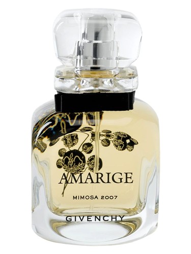 Frasco de Givenchy Harvest 2007 Amarige Mimosa, de Givenchy